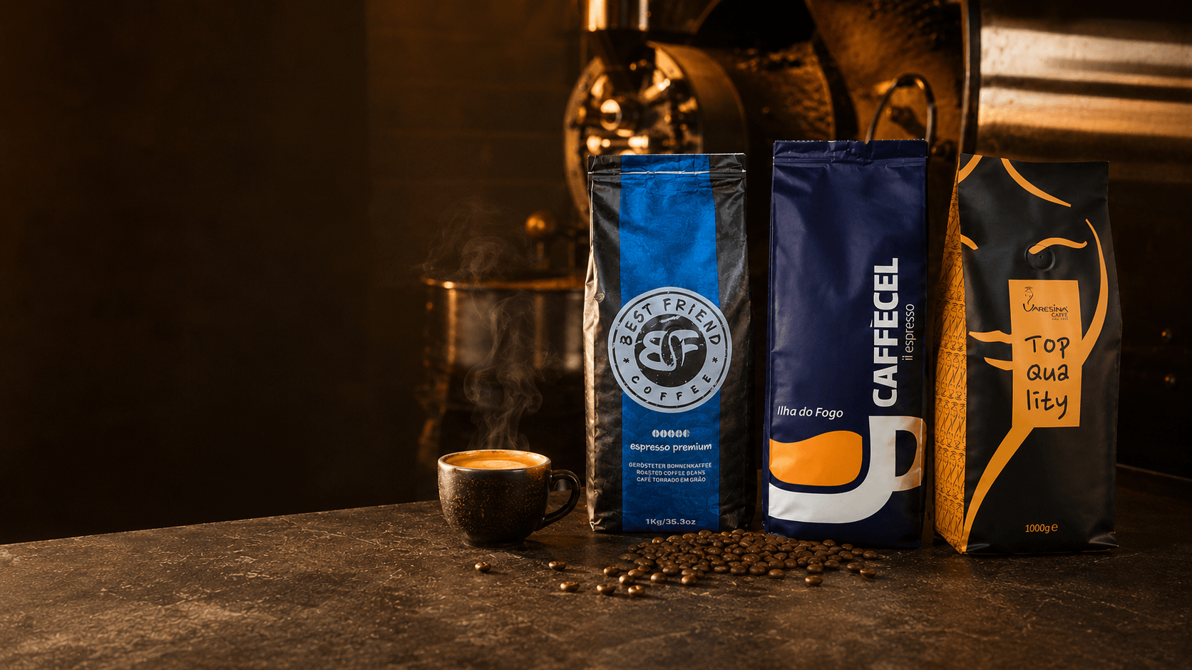 Kaffee-Abo grosse Auswahl an Espressobohnen in Barista Qualität