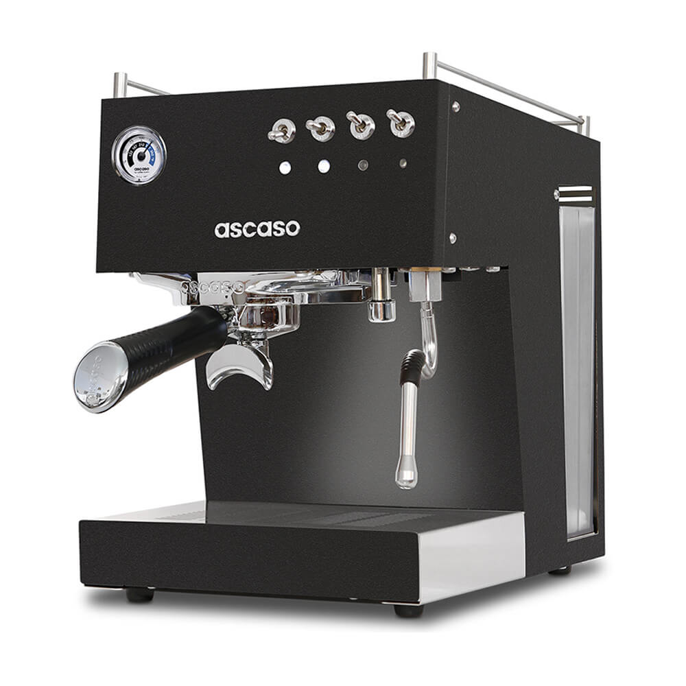 Ascaso Steel DUO Siebträger Kaffeemaschine ohne PID Schwarz