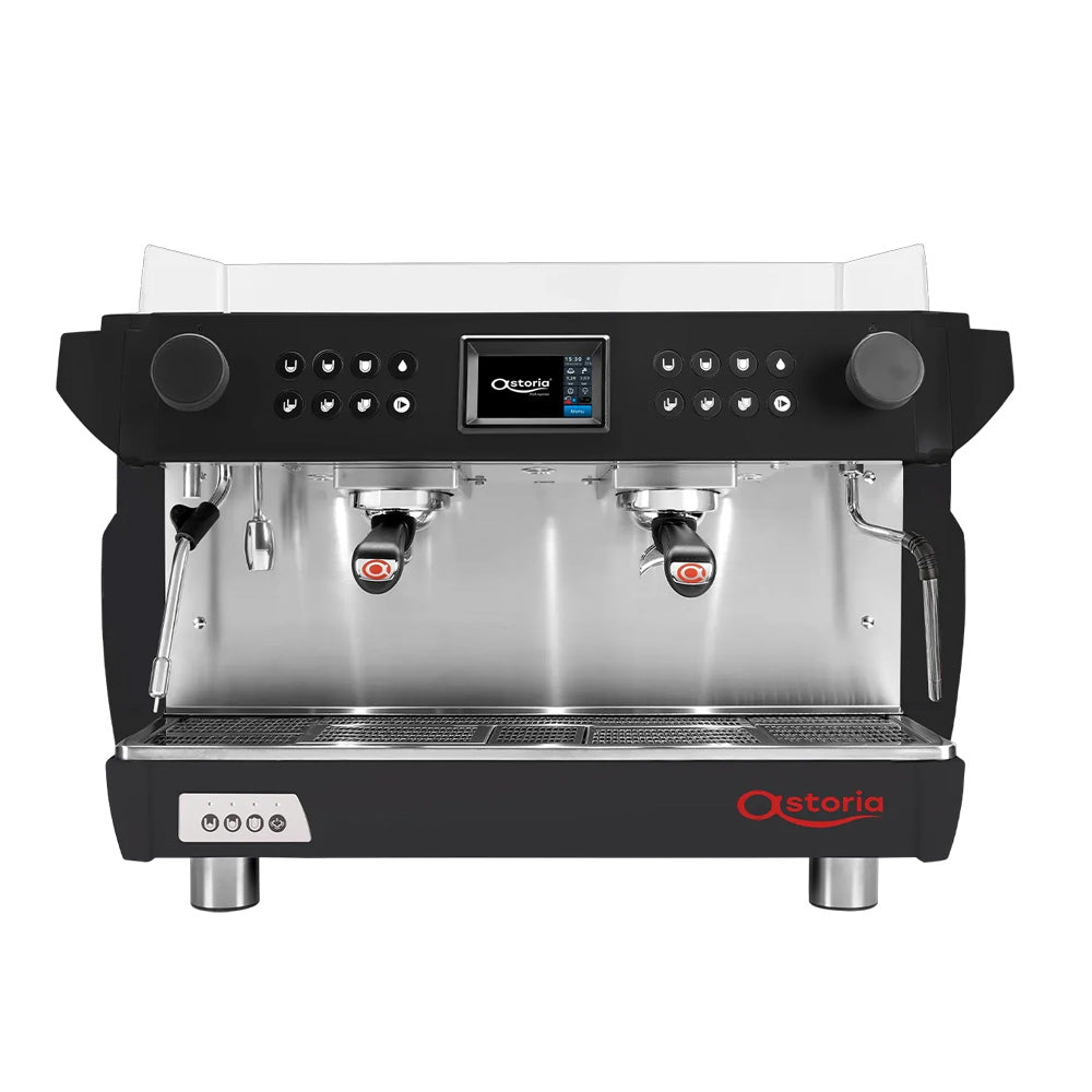 Astoria Plus 4 You  ADVANTAGE Siebträgermaschine 2-Gruppig Schwarz