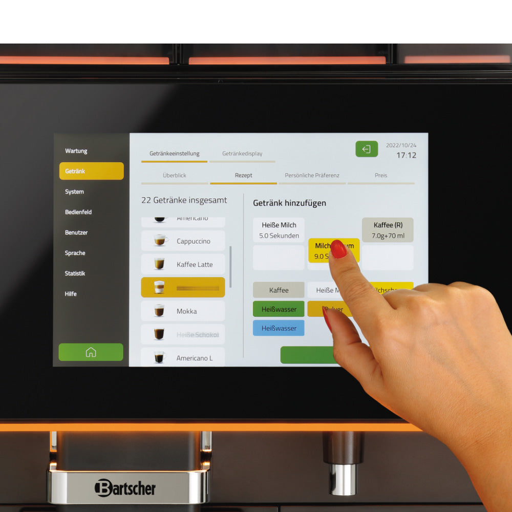 Bartscher KV2 Premium Gastro Kaffeevollautomat