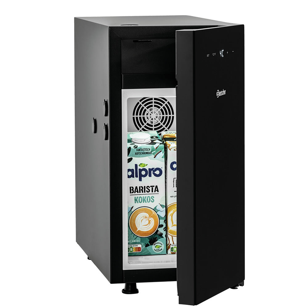 Bartscher KV9 Milchkühlschrank für Gastro Kaffeevollautomat