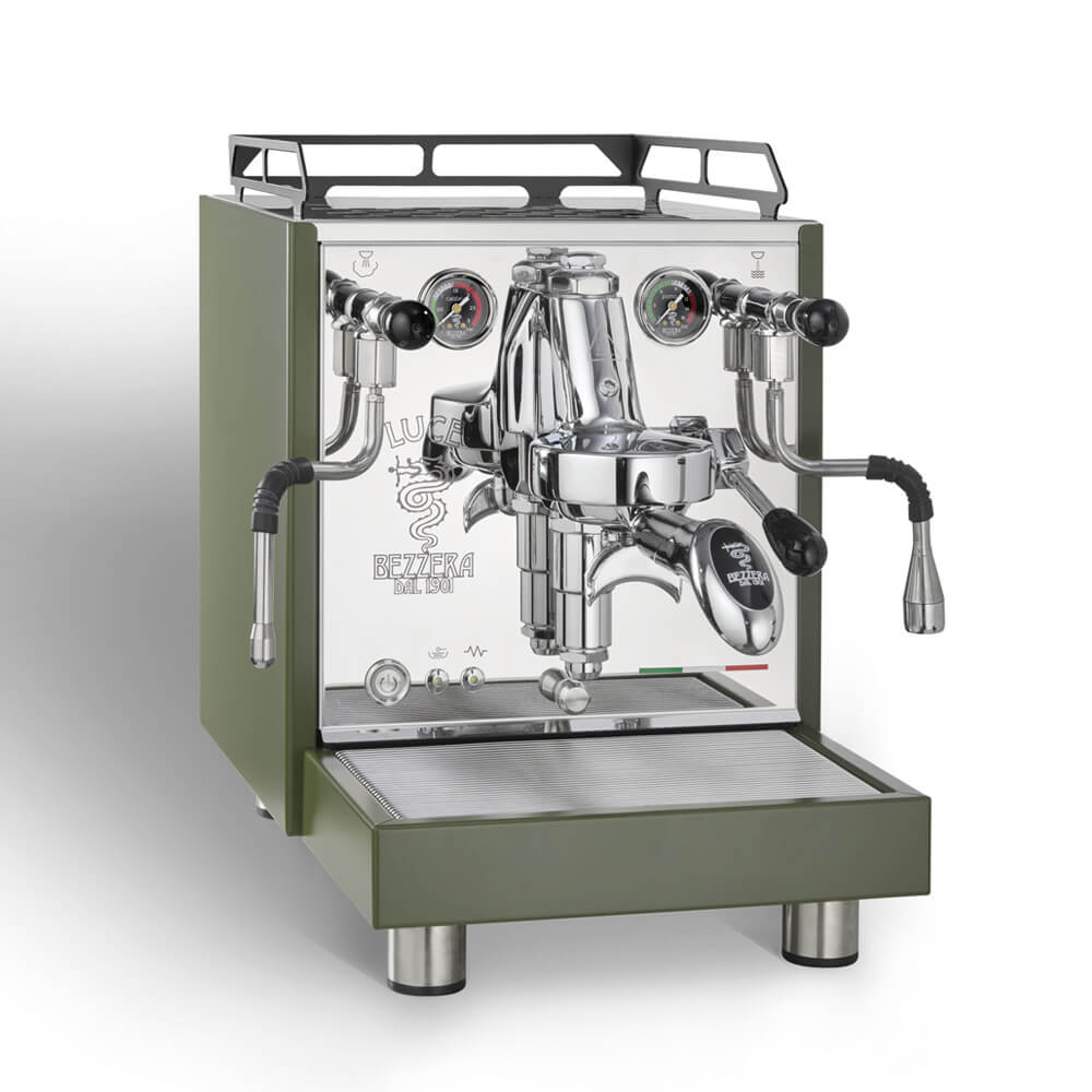 Bezzera Luce S ohne PID Siebtraegermaschine Grün