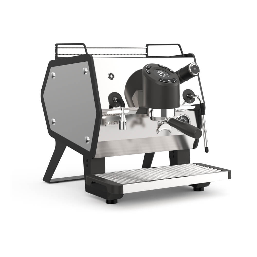 Sanremo D8 ONE Pro Siebträgermaschine Inox-Schwarz Version Metal
