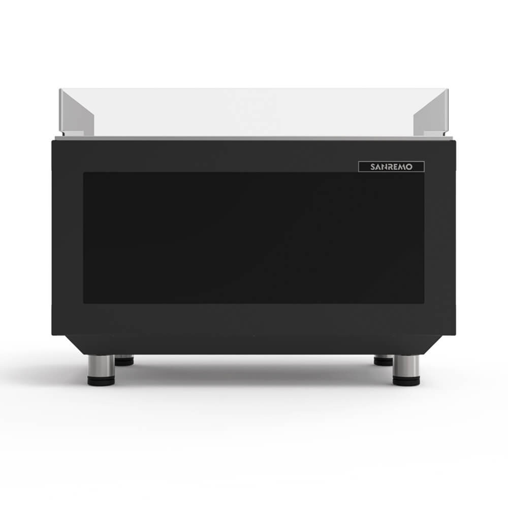 Sanremo Zoe Siebtraeger Kaffeemaschine Rueckansicht